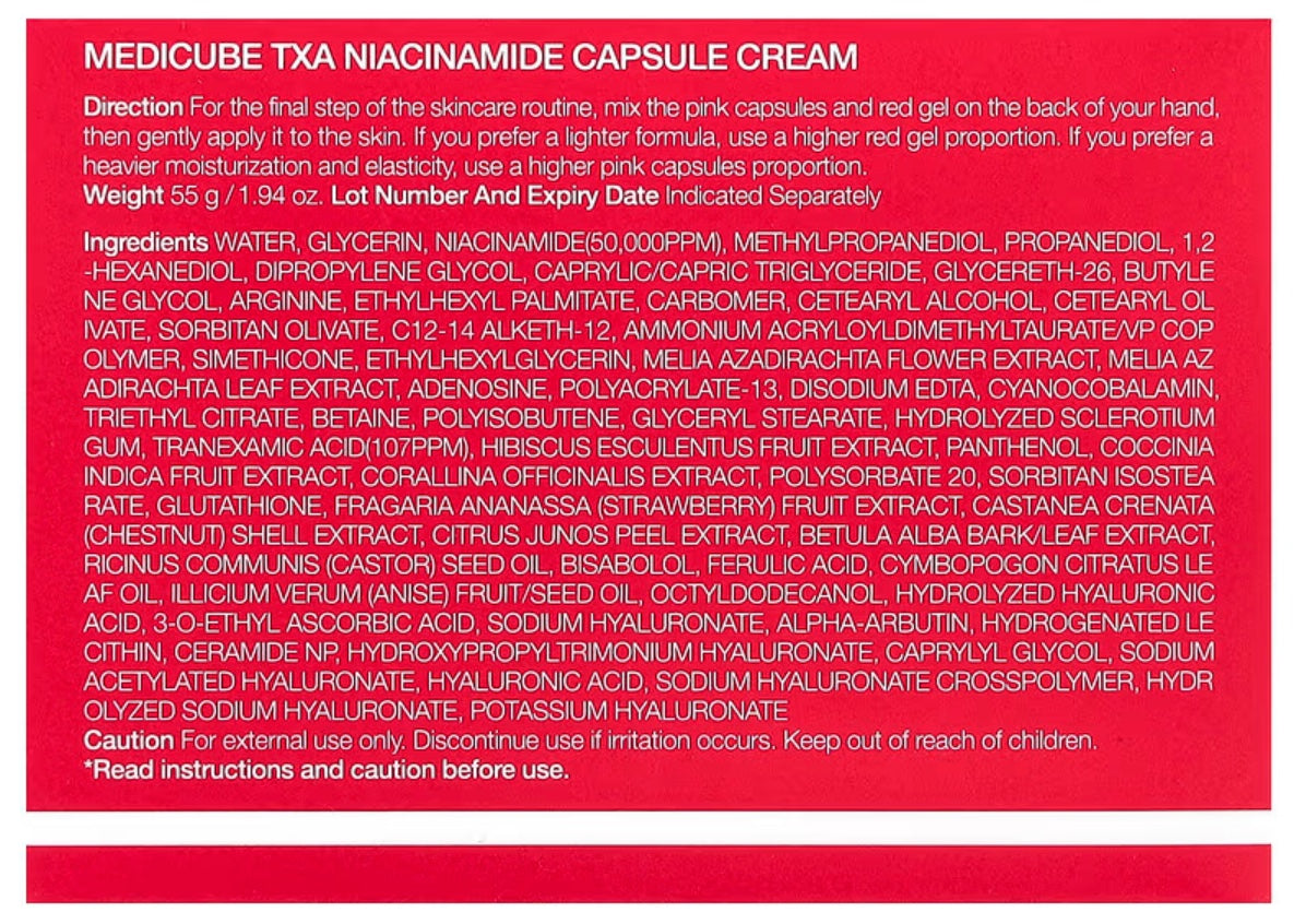 TXA Niacinamide Capsule Cream