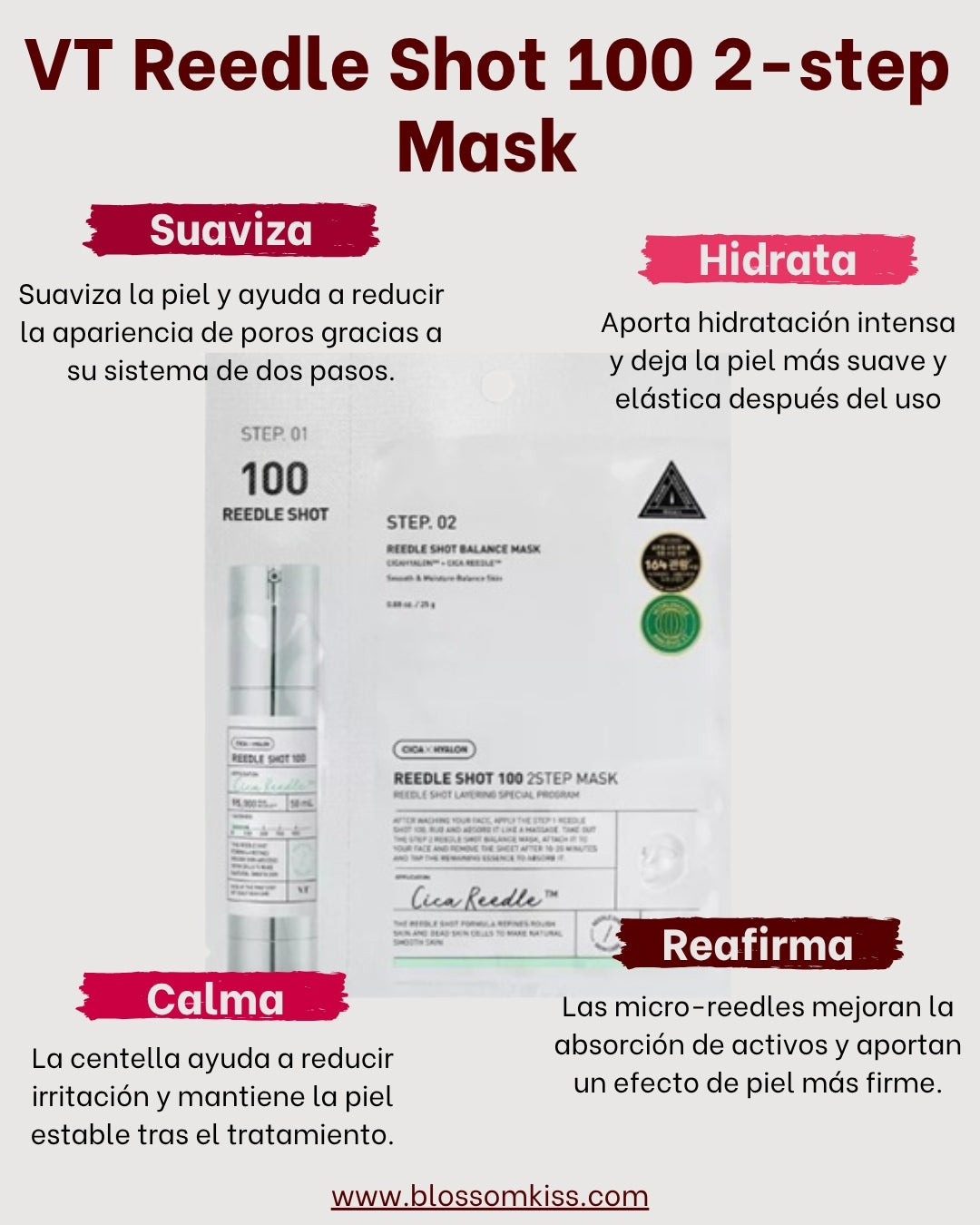 VT Reedle Shot 100 2-step Mask