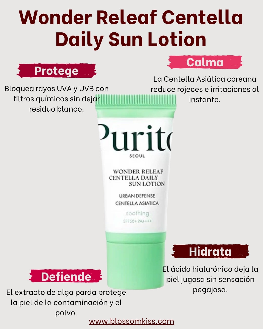 Wonder Releaf Centella Daily Sun Lotion