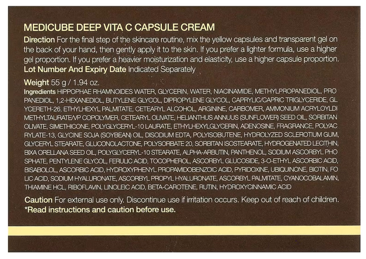 Deep Vita C Capsule Cream