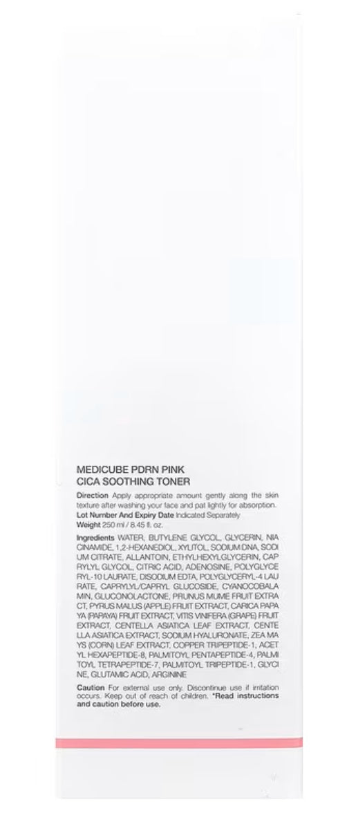 PDRN Pink Cica Soothing Toner